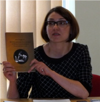 Spotkanie autorskie z dr Anetą Niewęgłowską; Toruń, 19 maja 2015 r.